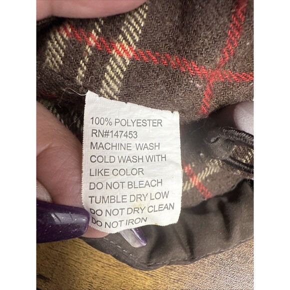 Weather Wear Brown Puffer Vest Sz L - Picture 9 of 9